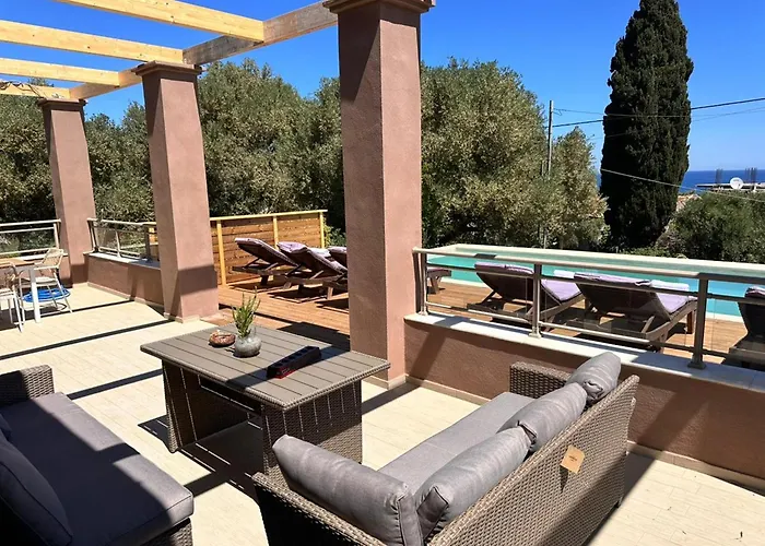 Astarte Villas - Stilvi 4 Bedroom Private Villa With Pool