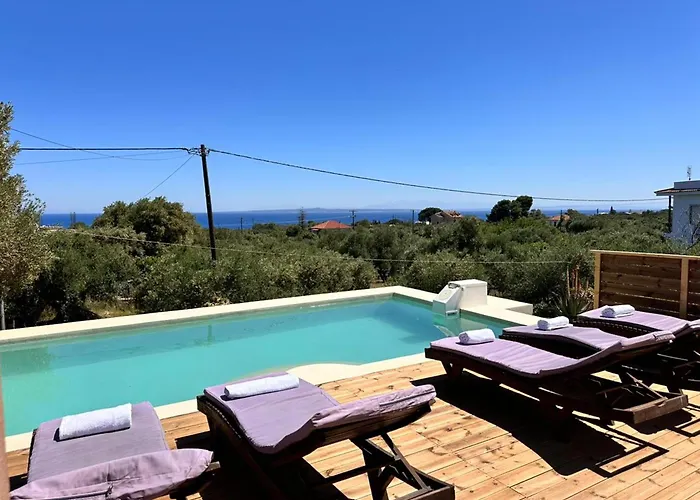Astarte Villas - Stilvi 4 Bedroom Private Villa With Pool