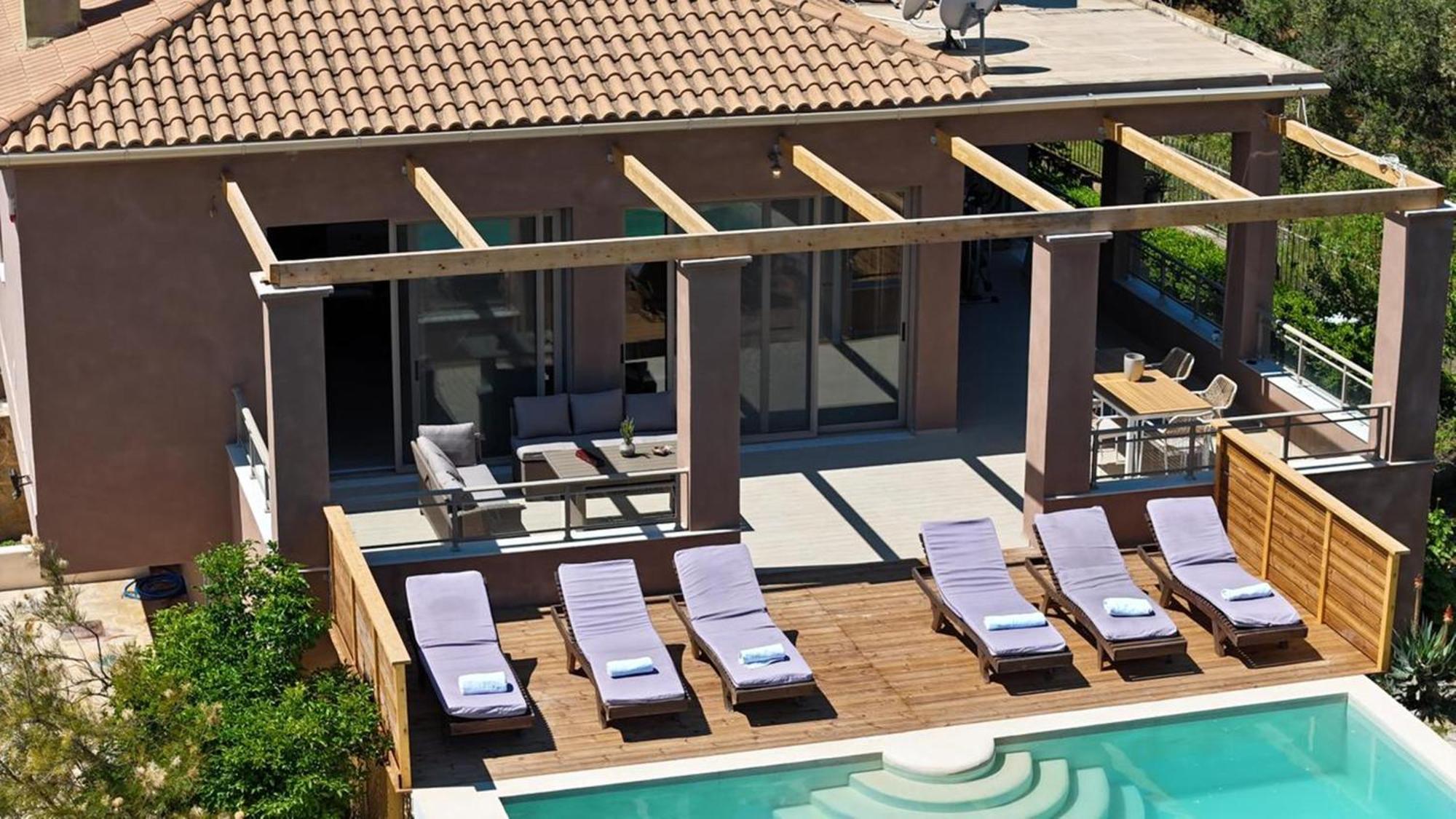 Vila Astarte - Stilvi 4 Bedroom Private With Pool Akrotiri (Zakynthos)